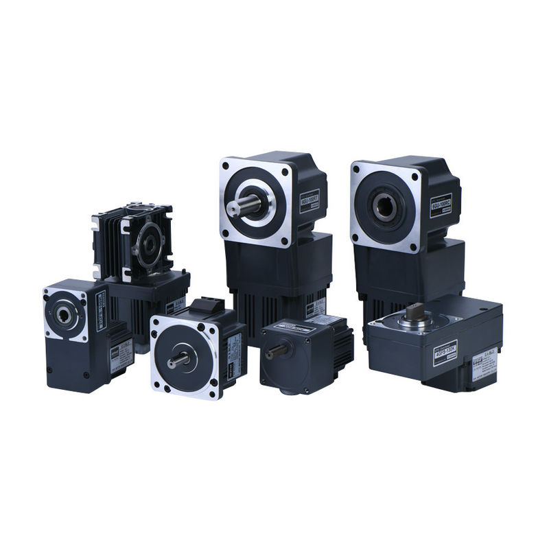 25w 12v 24v 80mm محرك تروس بدون فرشاة مع علبة تروس مسطحة مجوفة 4GFS5-200K