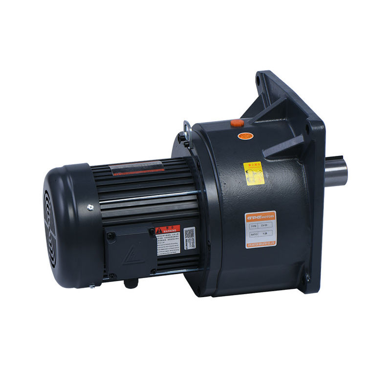 22mm شافت محرك كهربائي علبة التروس 400W 0.5hp 3 المرحلة مخفض المحرك