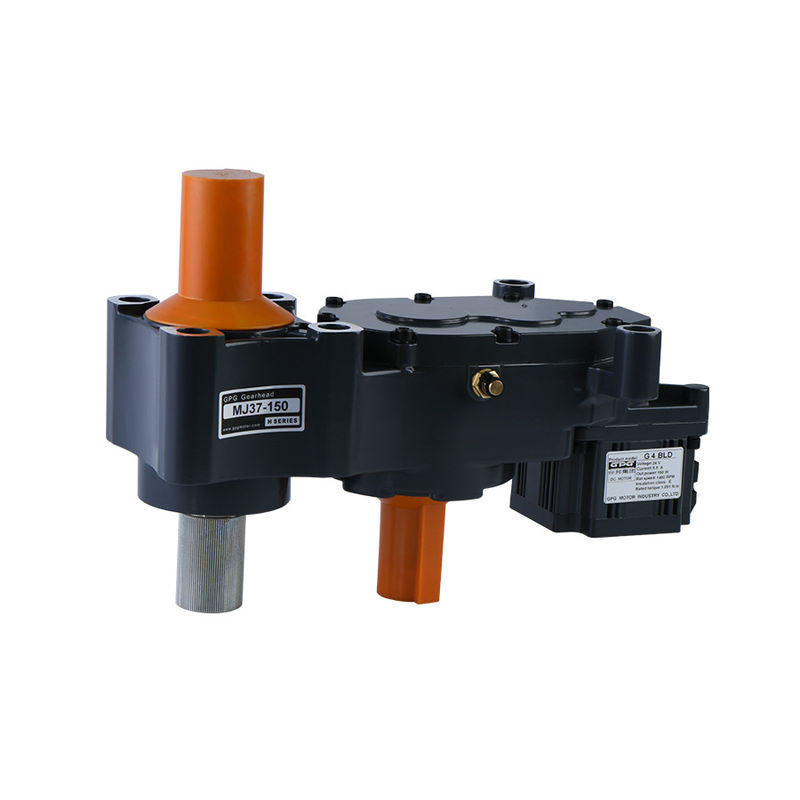 MJ37 محرك التشغيل BLDC G5BLD 24V 160W 1:75 محرك حاجز صندوق التروس