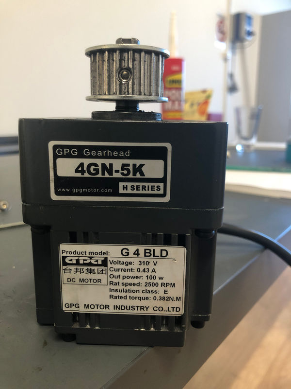 4GN-5K BLDC Custom السيارات والعتاد نوع بدون فرش 310V 100W 2500rpm